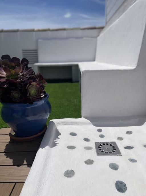 Casa Lola Conil, Azotea Al Mar Y Parking Solo Familias O Parejas Villa Conil De La Frontera Eksteriør bilde