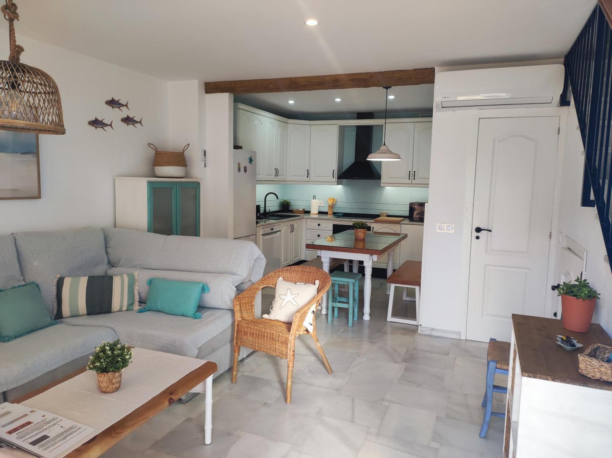 Casa Lola Conil, Azotea Al Mar Y Parking Solo Familias O Parejas Villa Conil De La Frontera Eksteriør bilde
